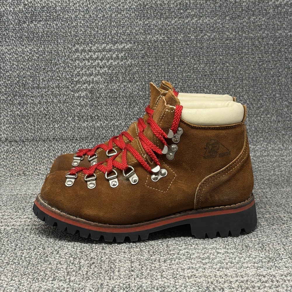 Vintage Rocky Boots 1151 Mens 7.5 M Mountaineering Hiking Leather USA Vibram